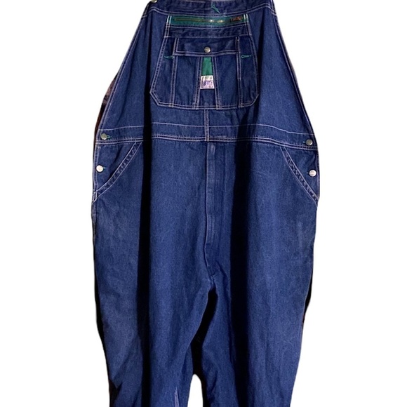 Liberty Mens 56” x 32” Denim Overalls - Picture 5 of 12